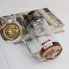 Custom Logo High Borosilicate Double Layer Glass Tea Cup with Dragon Design