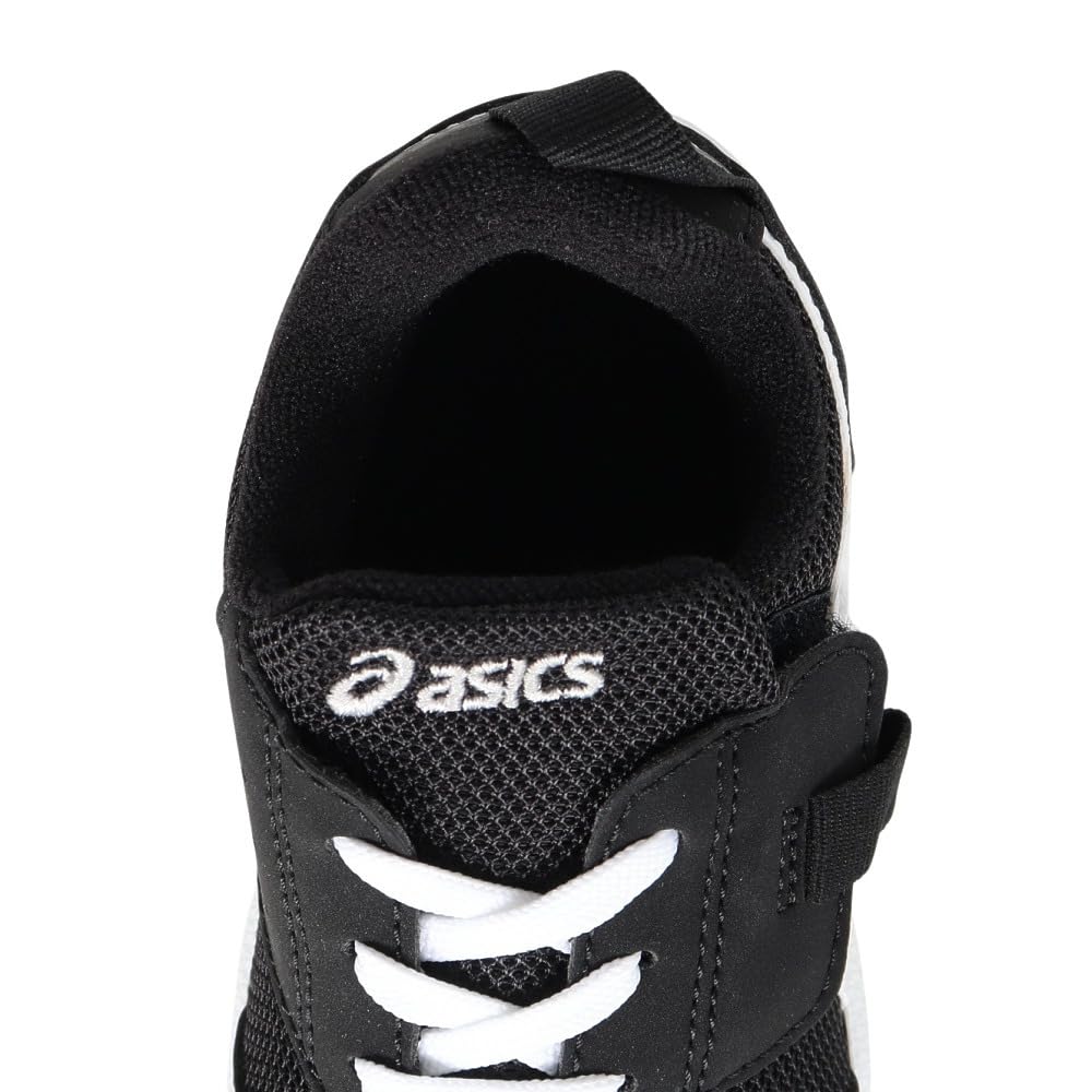 Baby shoes with one Mycel cm [Sukusuku] belt, Baby, Black/White 327, 15.0