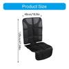 Thick Padded Car Seat Covers Waterproof Oxford Materials Nonslip Backing With Storage Pockets Protection For Child Seat