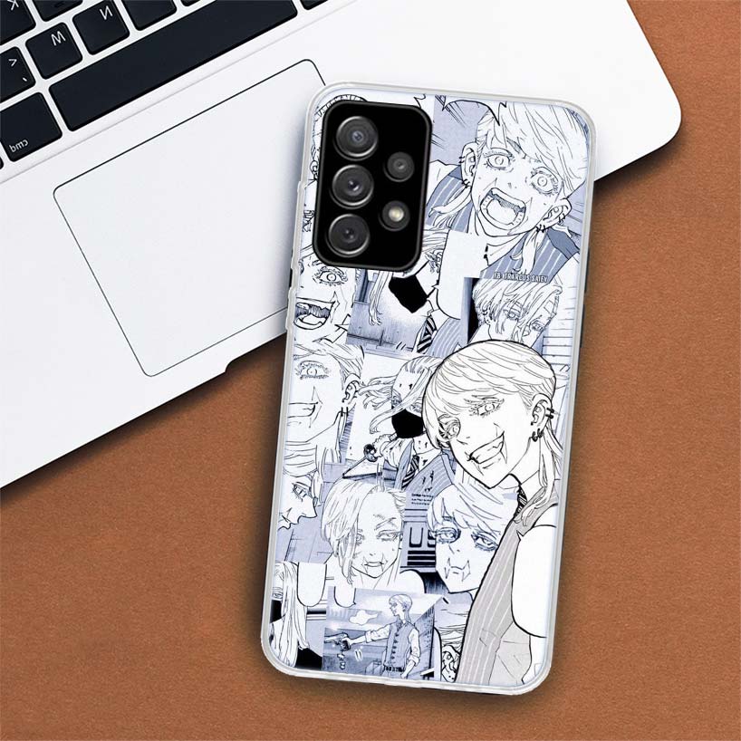 Sanzu Haruchiyo Tokyo Revengers Phone Case For Samsung Galaxy A51 A71 A50 A70 A40 A30 A20E A10 A41 A31 A21S A11 A01 A6 A8 + A7 A