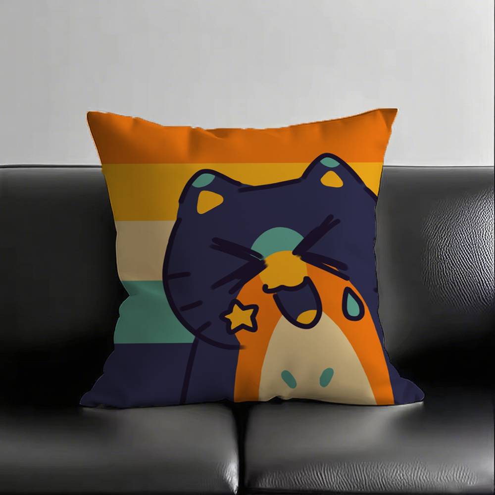 1pc Aroace Pride Pillow Case Square Bedroom Sofa Leisure Comfort Cushion Car Living Room Home Decoration