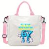 Steal a Brainrot 67 Printed Student Crossbody Bag Casual Canvas Shoulder Bags