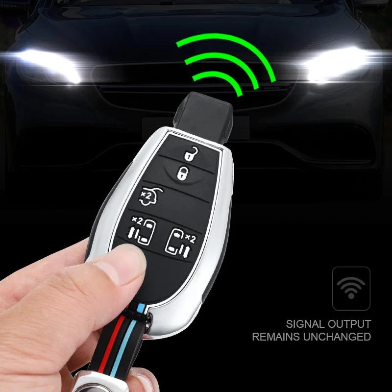 Car Key Cover Case And Shells Are Designed For Jeep Renegade Compass Grand Cherokee Chrysler 300C Wrangler  Dodge Accessories