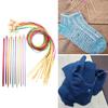 23 ks háčků na tuniské háčkování s provázkem 2,0-8,0 mm Pletací jehlice Háčky na afghánské háčkování Pletací nástroj na svetr