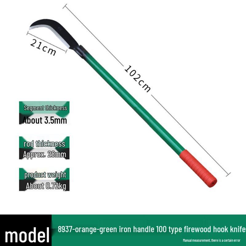 Navigator Hawk Long-Handled Garden Scythe Machete