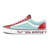 נעלי סניקרס יוניסקס מחזירי אור SE Bikes x Vans Style 36 Big Ripper - אדום נוצה כחול VN0A54F64Y7