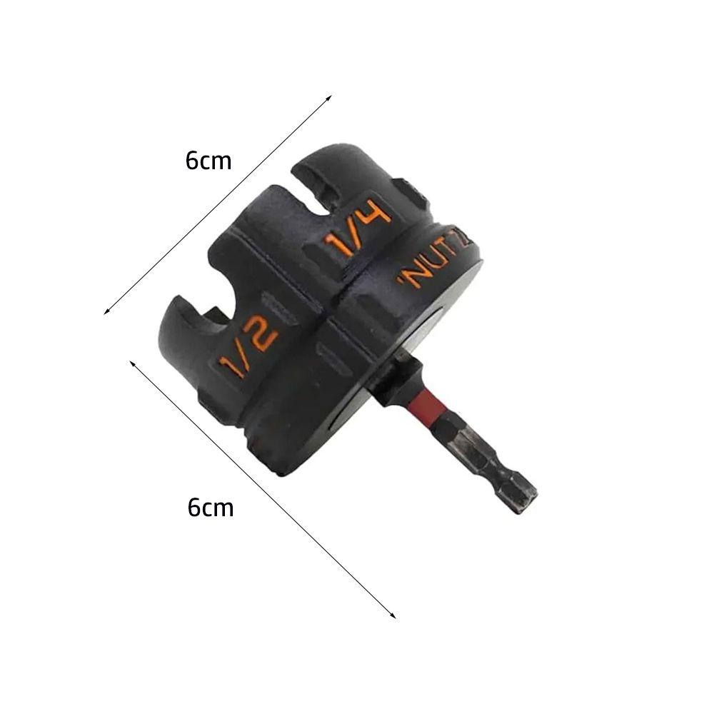 Nicht enthalten Schraubendreher Mutter Reißverschluss Bohraufsatz Kunststoff Schnelle Entfernung Mutter Ausdrehwerkzeug Tragbares Bolzenausdrehwerkzeug