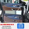 Per Mercedes Benz Classe E W213 E200/260/300/320 2016- Accessori Auto Pellicola Protettiva Trasparente in TPU per Console Centrale