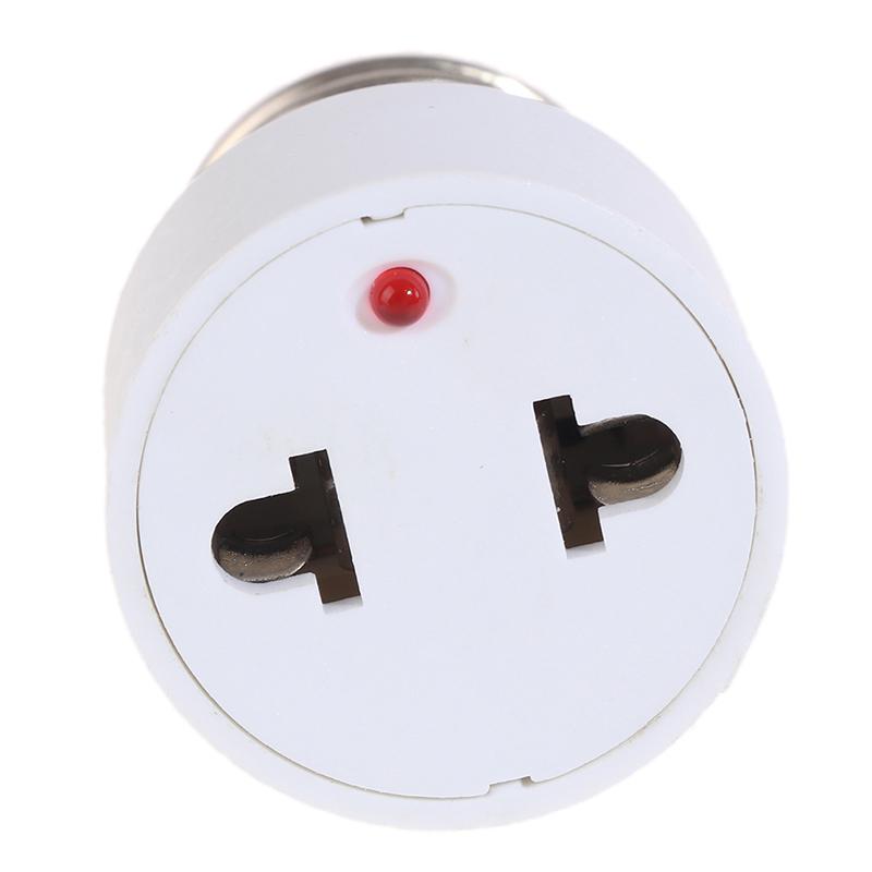 Practic 220V E27 Abs Alb Accesorii Conector Adaptor pentru bază de bec cu șurub