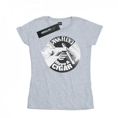 Camiseta de Algodão Feminina/Senhora Have A Cigar