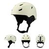 F-SH-47 Ski Helmet with Removable Liner and Ear Pads Goggles Compatible PC Material for All