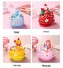 DIY Cartoon Music Box - Handmade Rotating Birthday Gift & Educational Toy for Kids