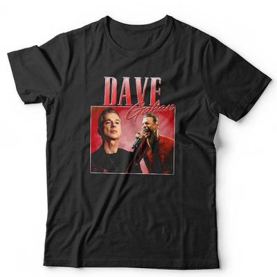 T-shirt Dave Gahan Appreciation Unisexe Hommage Rétro Enterrement de Vie de Garçon/Jeune Fille Depeche