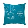 Ice and Snow Series Christmas Pillowcase, Blue Ice and Snow Ins Windblown Hair Pillowcase, American Cushion