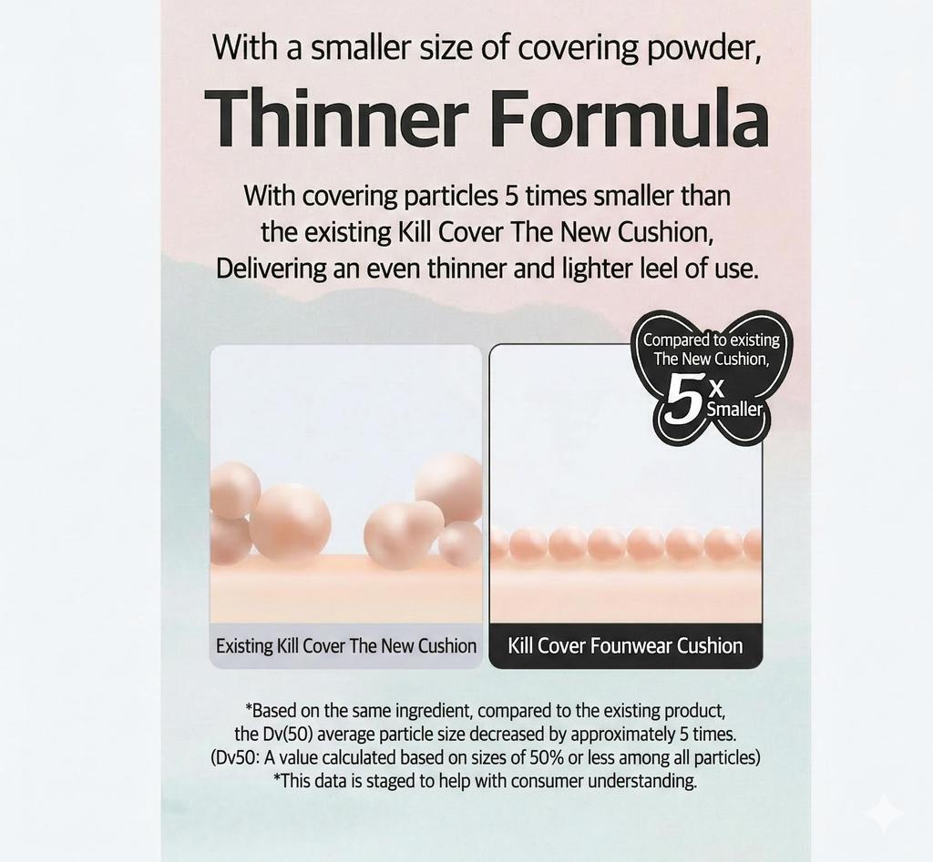 [Clio] Clio Royal Edition Kill Cover Founwear Cushion Refill Set