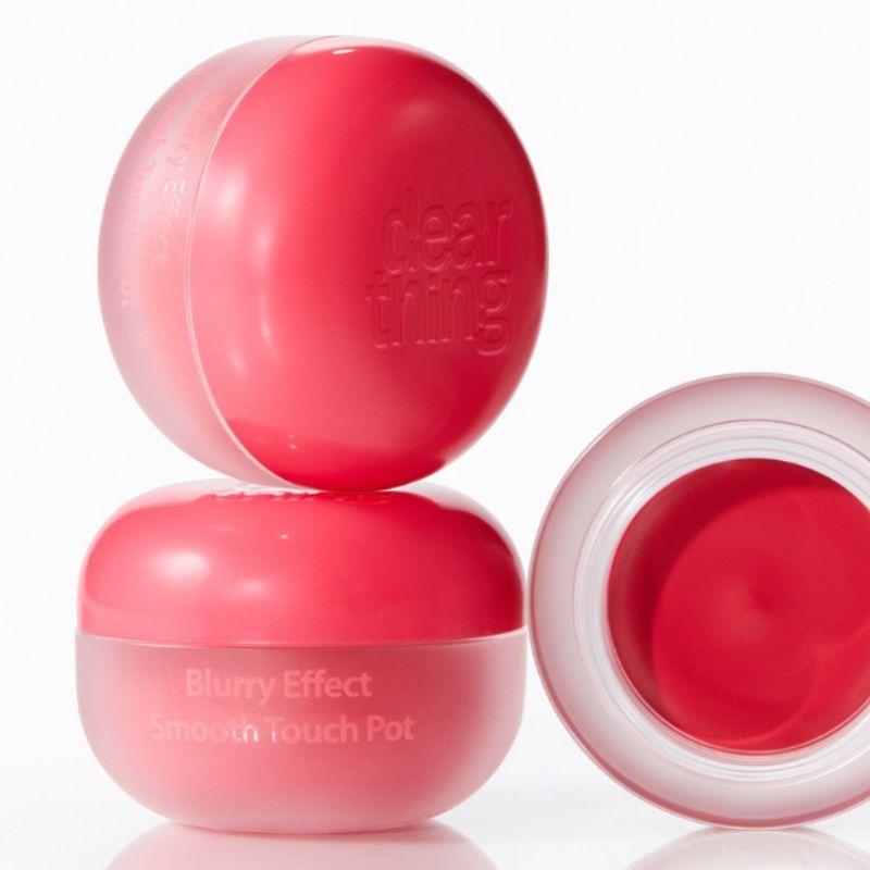 MILK TOUCH Dear Think Blurry Effect Smooth Touch Pot 5g – Soft Blur Color Balm | 5 Shades