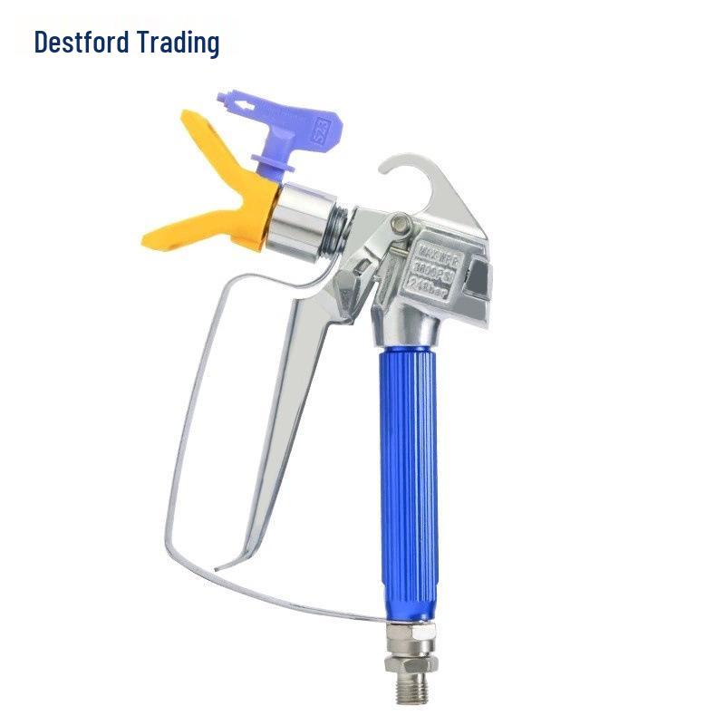 High-Pressure Airless Spray Gun Nozzle for Latex Paint & Putty