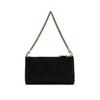 Daks Black Embossed Leather Golddd Chain Wallet Bag Dcwa1e279
