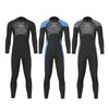 OUZO 3mm Diving Suit Men's Long-sleeved One-piece Thickened Warm Surfing Swimming Snorkeling