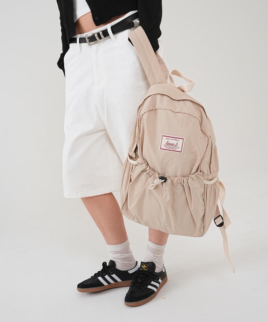 Leneeb String Backpack Ivory