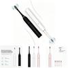 Portable Electric Toothbrush Set For Adults With Soft Bristles And Multimode Functionality