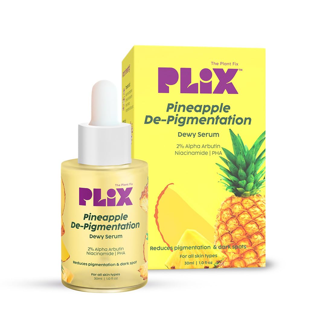 

The Plant Fix Plix 30ml Face Serum with 2% Alpha Arbutin & 10% Niacinamide for Brightening and Dark Spot Reduction