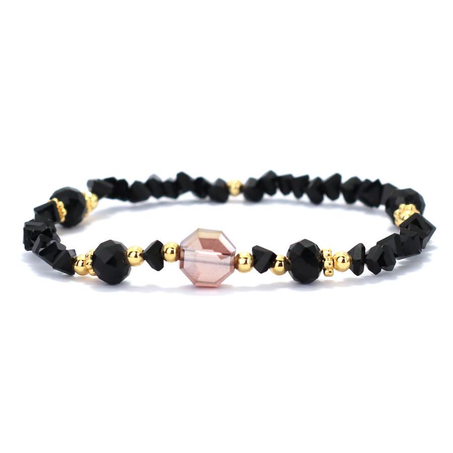 Pulseira Doce Colorida Fantasia Mulheres Pulseira Geométrica de Contas Cristal Austríaco de Luxo Amizade Braslet Presente para Melhor Amiga