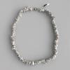 Silver Grain Pearl Necklace