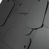 Trendy! 50 Pcs Metal Stamping Blanks Black for Stamping, Engraving Blanks Aluminum Stamping Blanks Keychain Blank Dog Tag