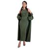 2025 Autumn Elegant Wool Knit Dress & Long Cardigan Set