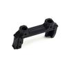 Scale RC Crawler Truck Chassis Rail Holder Chassis Mount Servo Front Bumper Mount for Axial SCX10 90046 1/10 (Black)