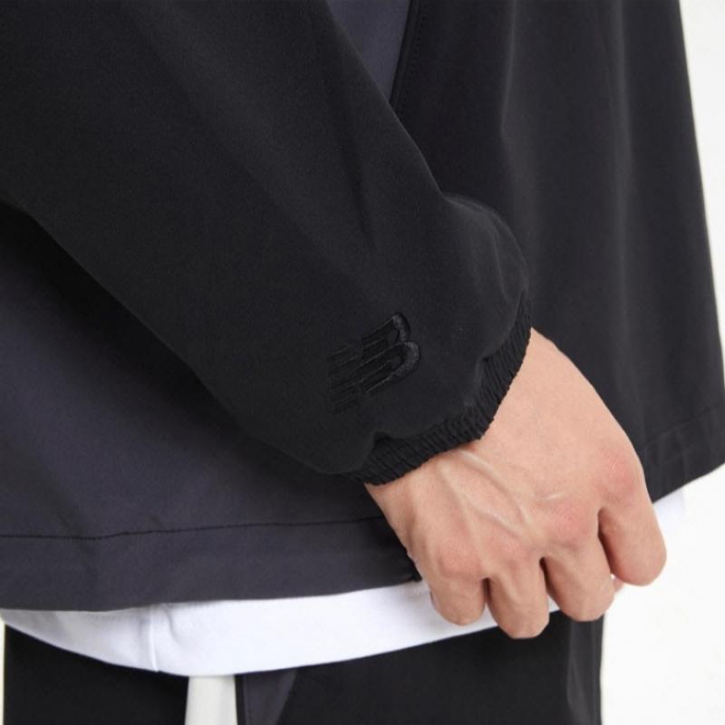 New Balance Long Sleeve Tee Colorblock Woven Piste Bqk Nbnce32813 19