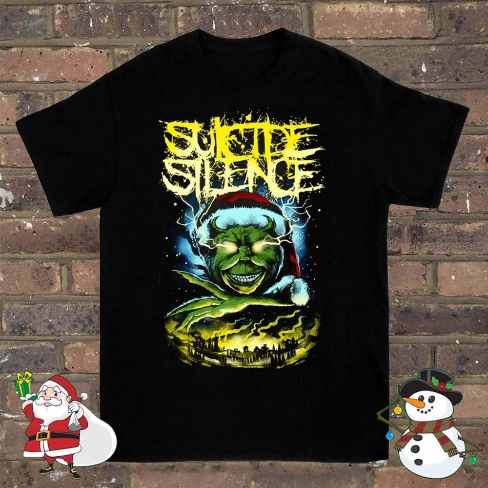 Suicide Silence christmas T-shirt Unisex Cotton Gift Tee H12 Unisex T-Shirt XXL