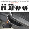 For Seat Leon MK4 Cupra Leon Cupra Formentor 2020 2021 2022 2023 2024 2025 Car Front Rear Doors Map Pocket Sticker Interior Trim