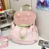 New Spring and Summer Short Trip Small Backpack Simple and Cute Versatile Commuting School Bag College Style Backpack