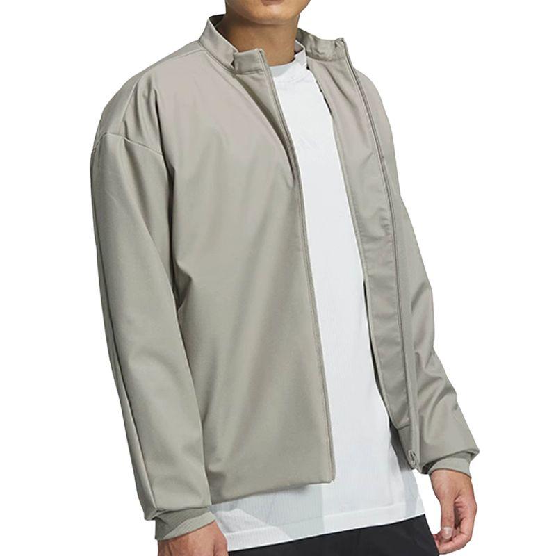 adidas Jackets Men's Gray Stand Collar Moderate Other JY6952