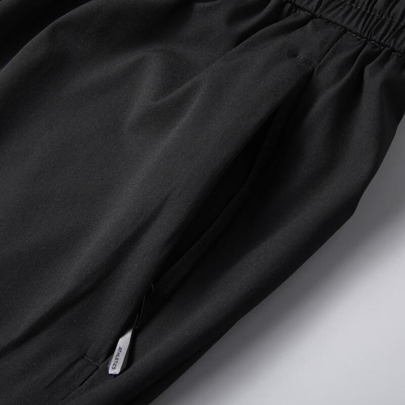 Dibinze Men's Plus Size Ice Silk Straight-Leg Trousers