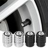 Aluminum Alloy Car Tire Valve Caps Airdust Waterproof Tyre Rim Stem Cover For Ford Focus Fiesta Ranger Mondeo Kuga Mondeo SHELBY