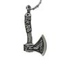 Pendant Fashion Men's Retro Double Sided Ax Odin Legend Chain Necklace