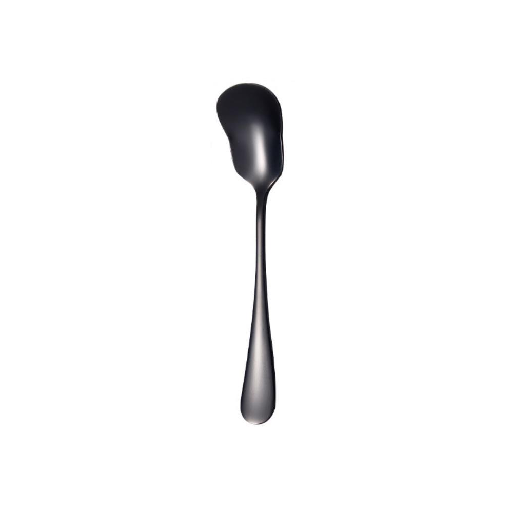High Quality Portable Dessert Spoon Stainless Steel Short Handle Coffee Spoon Stirring Spoon