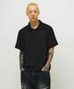 ENDOOR Edge Crochet 1/2 Polo Shirt (Dark Gray)