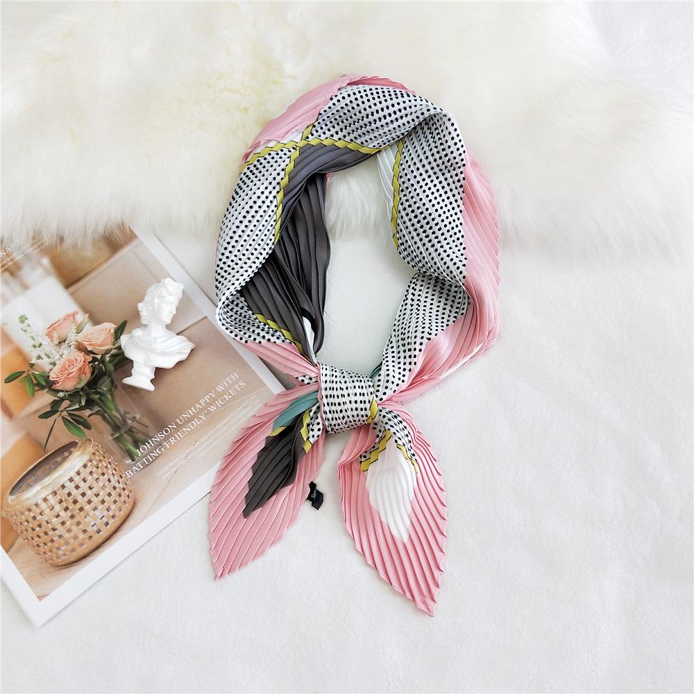 Fashion Decoration Scarf Hairband Tie Hair 70 Small Square Scarf Silk Scarf Women'S Spring And Autumn Versatile Small Scarf Professional Scarf