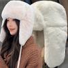 2025 New Women's Winter Thick Warm Lei Feng Hat 2-in-1 Warm Ear Cup Cycling Hat Fashionable Adjustable Windproof Hat