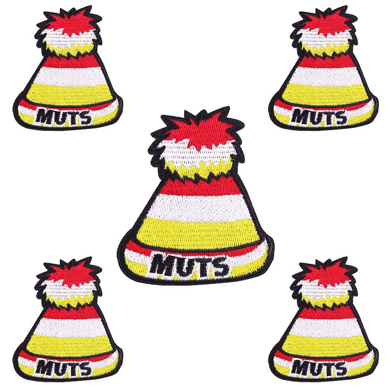 10pcs /Lots Netherland Carnival Patch Netherland Oeteldonk Emblem Full Embroidered Patches Iron On Patches For Clothing Sew Diy 