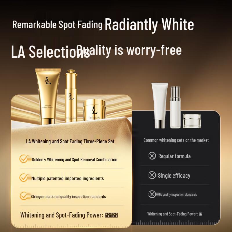 LA 377 Whitening & Anti-Aging Skincare Set