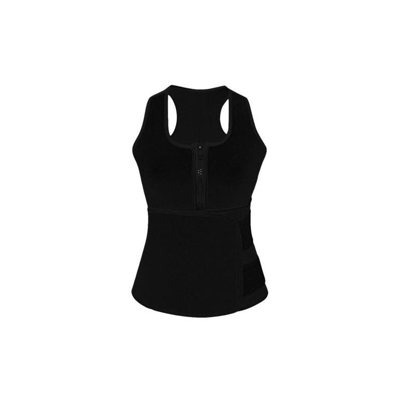 Timeless Women Waist Trainer Vest With Premium Quality Adjustable Sweat Belt Body Shaper For Gym Sessions