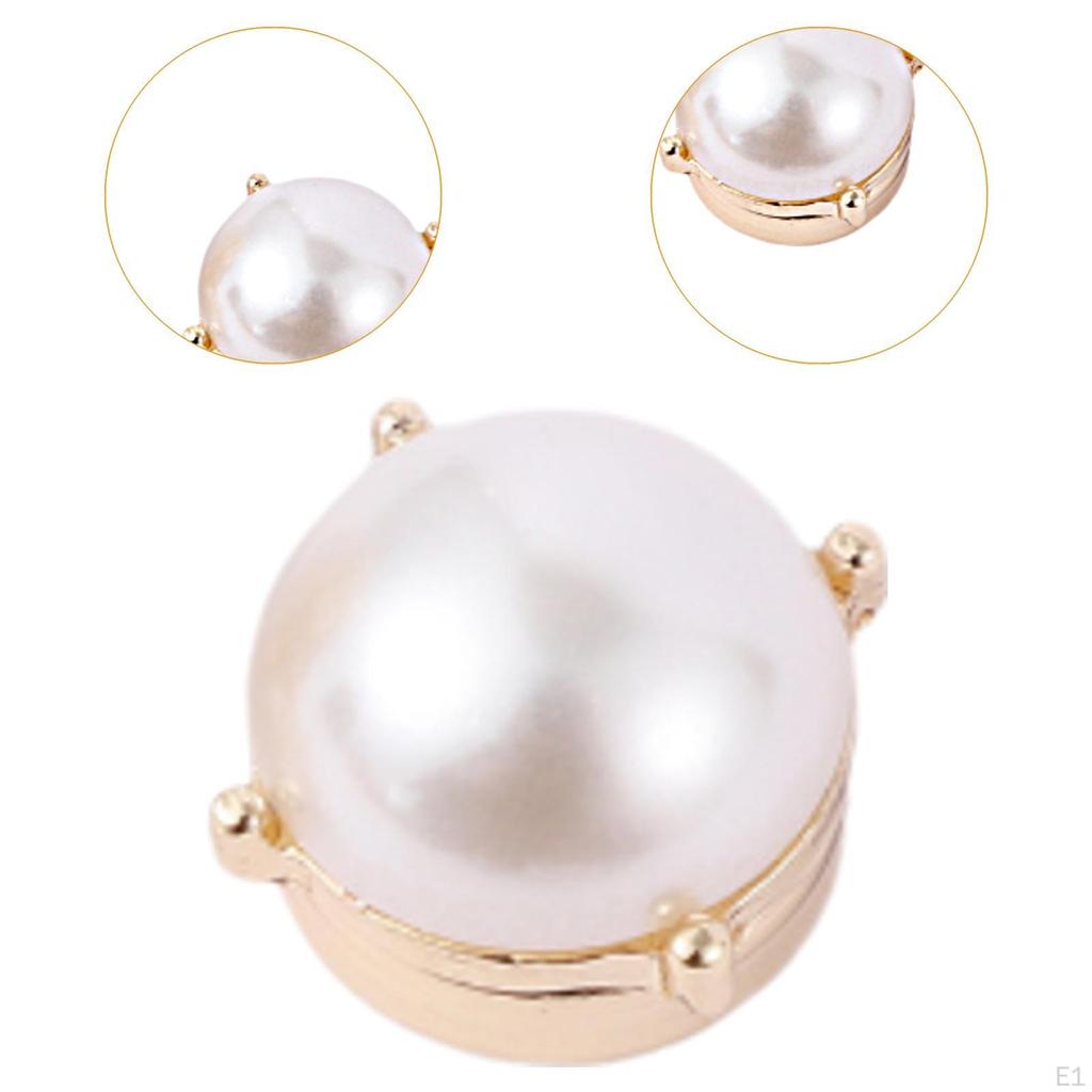 6 kusů manžetových knoflíčků, krytky knoflíků pro ženy a muže, odnímatelné trendy kulaté manžetové knoflíčky, košile