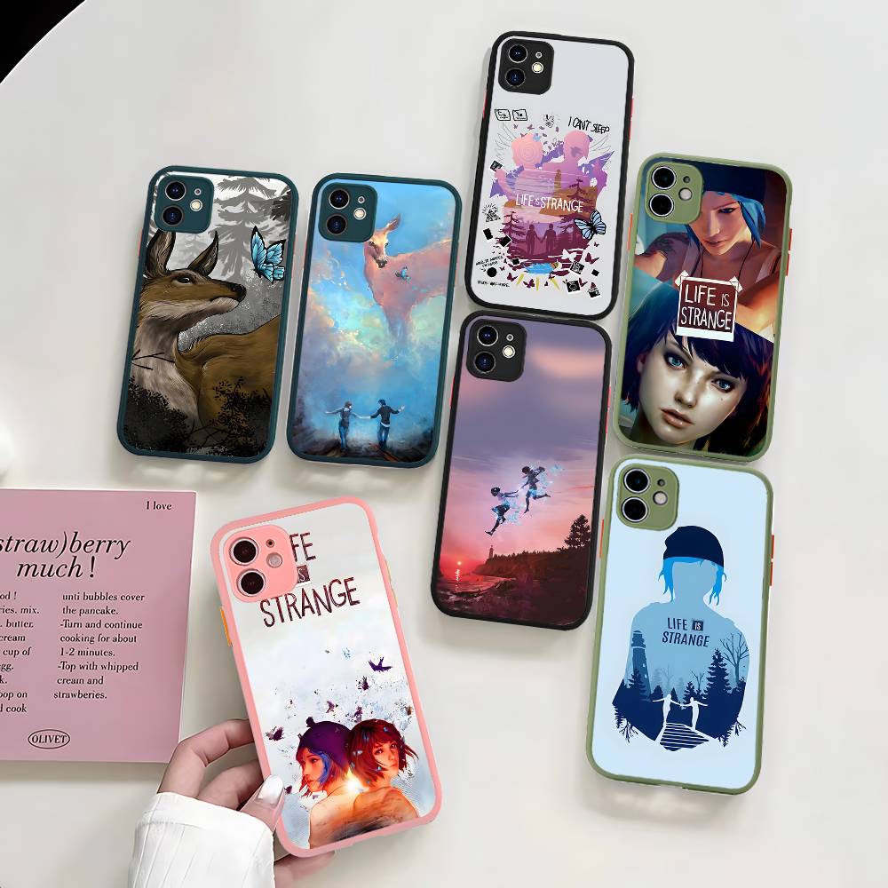 Life Is Strange Before The Storm Video Game Phone Case For IPhone16 15 14 13 12 11 Pro Max Plus X XS MAX Matte Cover