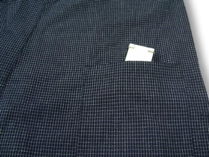 Watanosato Kurume Bunjinori Samue Made In Perfect As a Restaurant Celebration Day Respect for the Aged Day or 60th Birthday Gift Navy (Work Clothes),