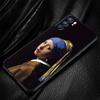 Mona Lisa Van gogh Oil Art Case For Oppo Find X6 X5 A54 A53 A52 A9 A15 A95 A17 A16 A76 A74 A57 Reno7 Reno6 Pro Plus 5G Cover